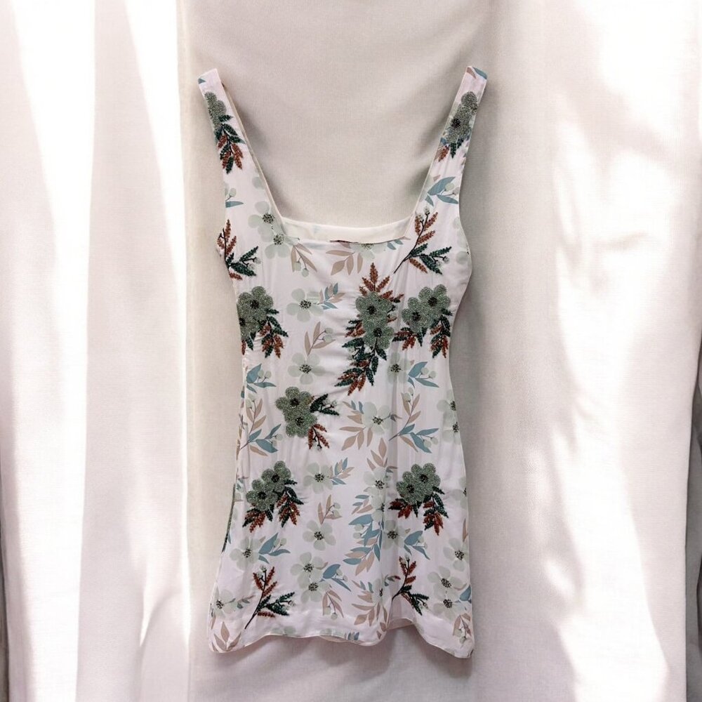 Sample Piece Staud beaded Mini Dress
